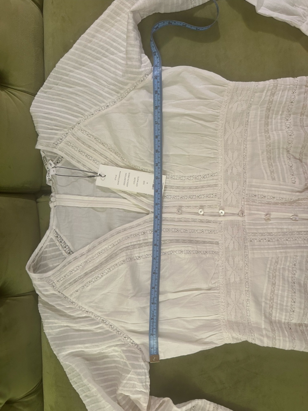 Veronica Beard Off-White Addilyn Dress - Picture 5 of 6